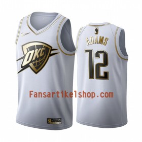 NBA Oklahoma City Thunder Trikot Steven Adams 12 Nike 2019-2020 Weiß Golden Edition Swingman - Herren